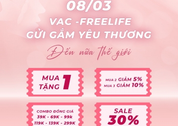 08/03 VAC - FREELIFE GỬI GẮM YÊU THƯƠNG ĐẾN NỬA THẾ GIỚI